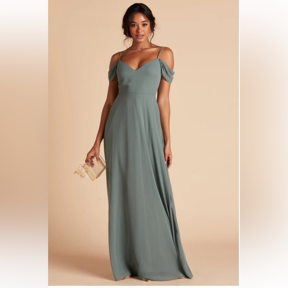 BIRDY GREY DEVIN CONVERTIBLE DRESS- CHIFFON SEA GLASS